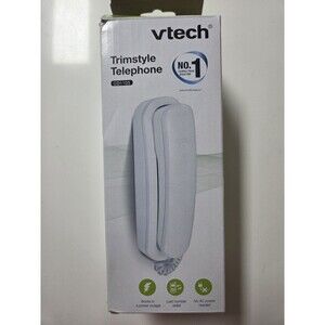 Vtech Trimstyle Corded Telephone Ringer & Receiver Volume Control CD1103 - White